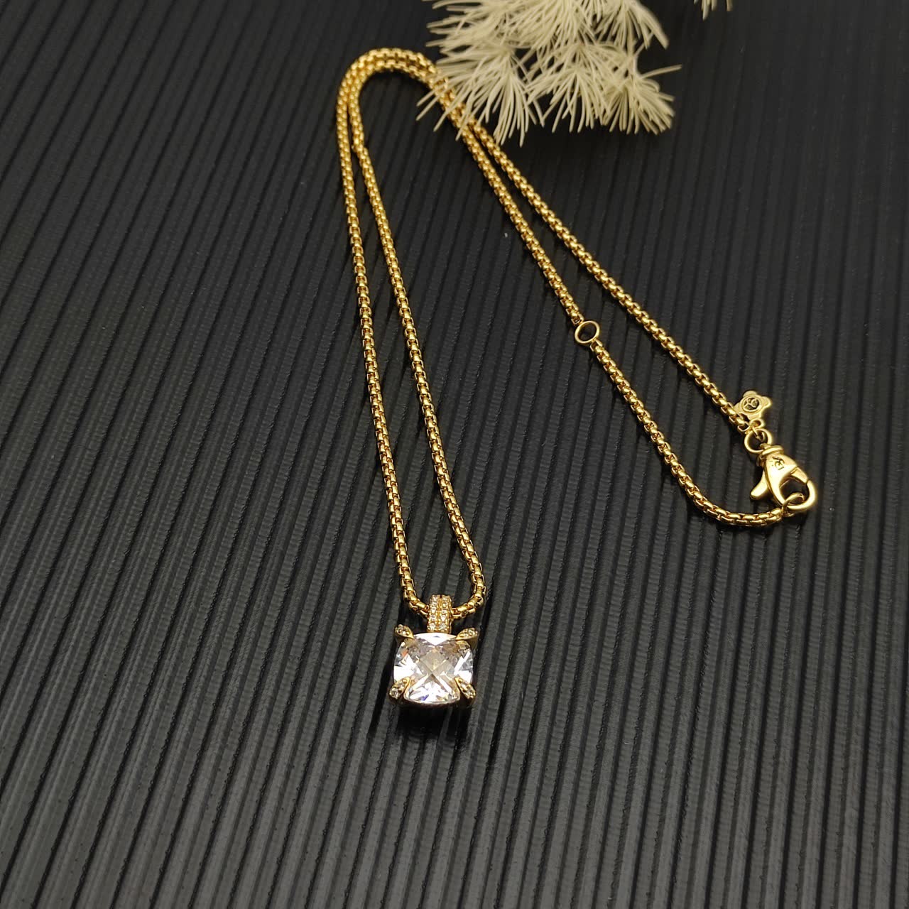 David Yurman Oval Pendant Necklace